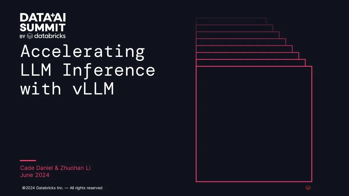 Video thumbnail for Accelerating LLM Inference with vLLM.