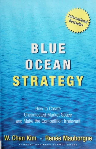 Book cover of Blue Ocean Strategy: How to Create Uncontested Market Space and Make the Competition Irrelevant.