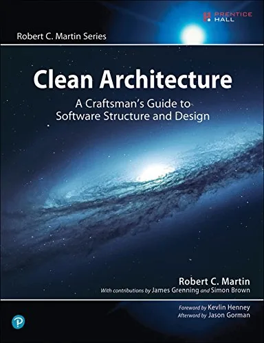 Book cover of Clean Architecture: A Craftsman's Guide to Software Structure and Design.