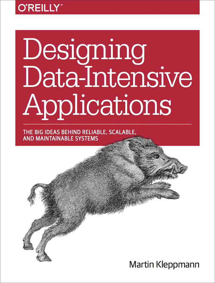 Book cover of Designing Data-Intensive Applications.