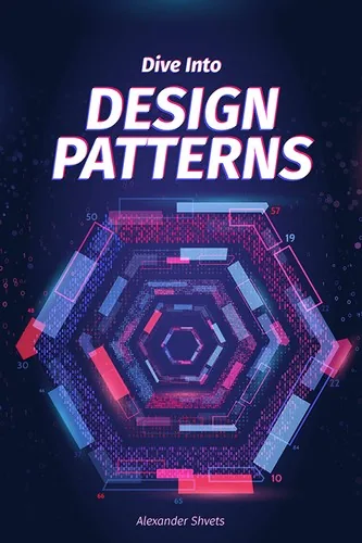 Book cover of Dive Into Design Patterns.