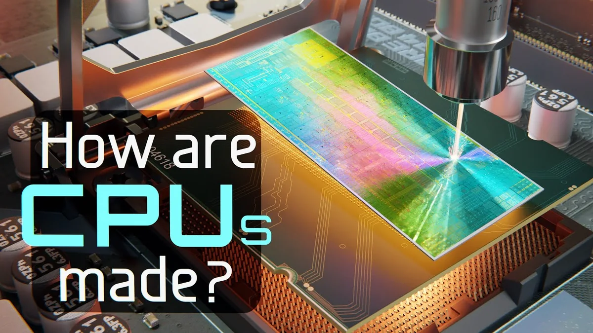 Video thumbnail for How are Microchips Made? 🖥️🛠️ CPU Manufacturing Process Steps.