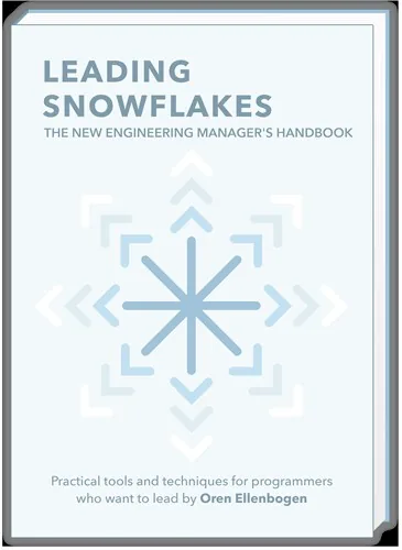 Book cover of Leading Snowflakes.