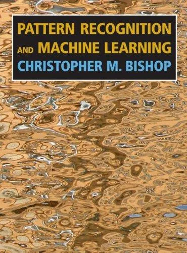 Book cover of Pattern Recognition and Machine Learning.