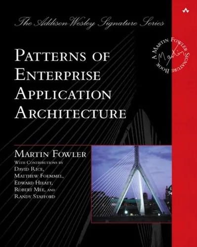 Book cover of Patterns of Enterprise Application Architecture.
