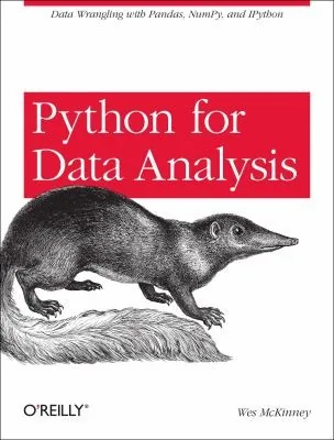 Book cover of Python for Data Analysis.