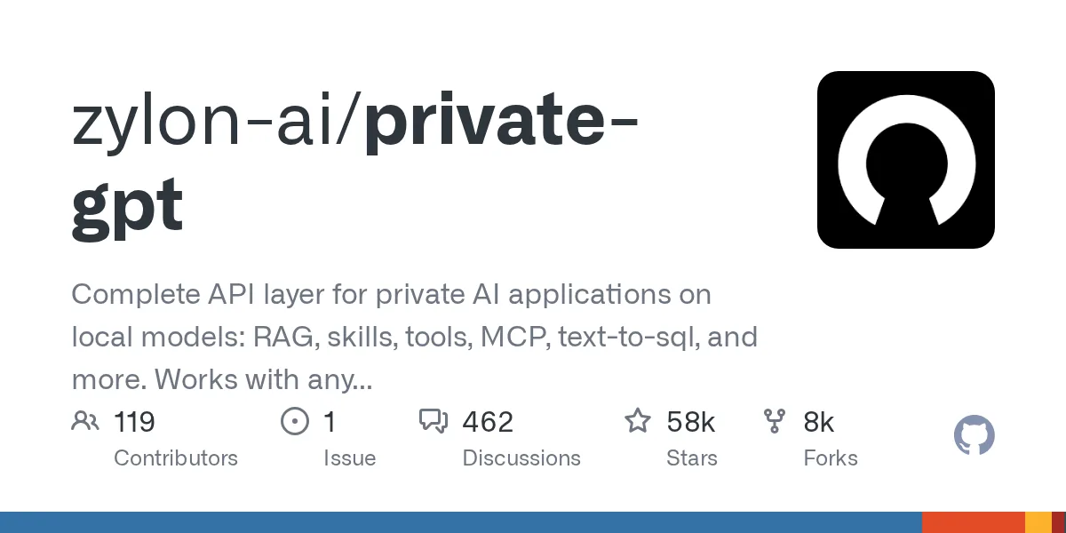 Preview of zylon-ai/private-gpt.